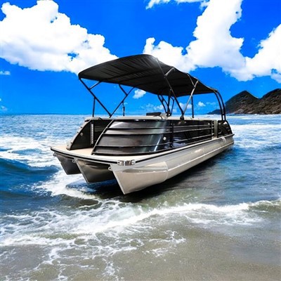 6.5m луксозна понтонна лодка