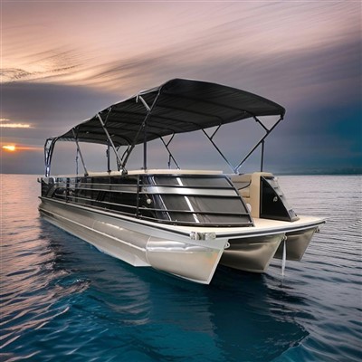 Високоскоростна понтонна лодка